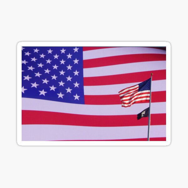 Long May She Wave Sticker