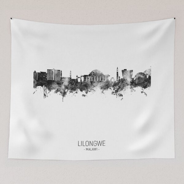 Item preview, Lilongwe Malawi Skyline designed and sold by ArtPrints.