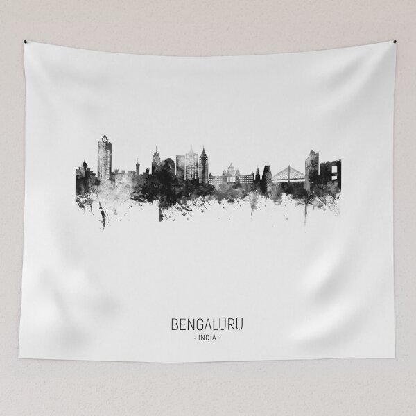 Item preview, Bengaluru Skyline India Bangalore designed and sold by ArtPrints.
