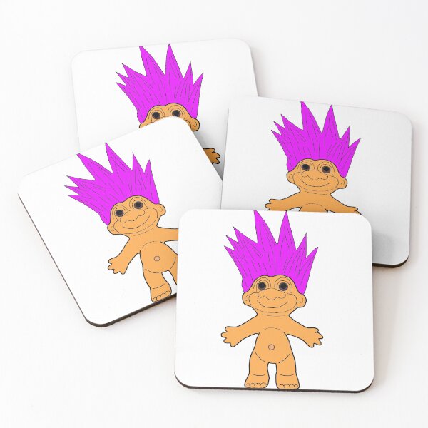 Item preview, troll doll pink designed and sold by MDLAD.