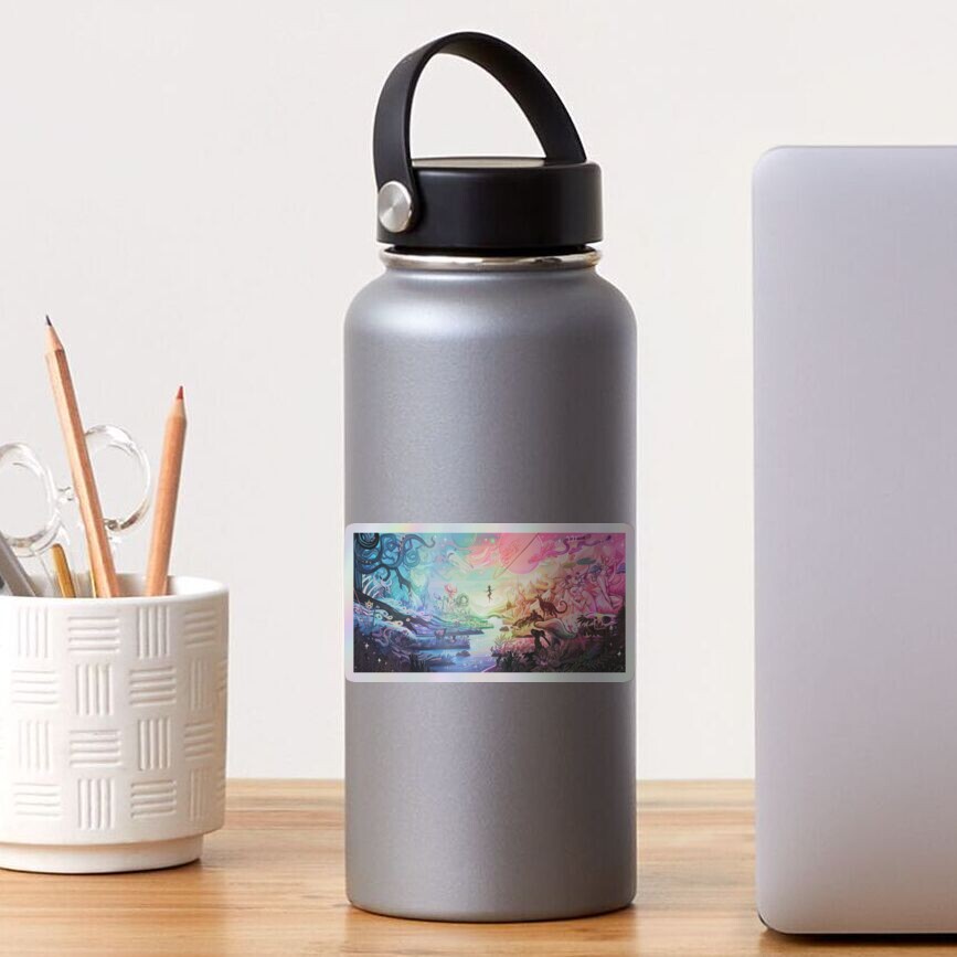 Aperçu de l'œuvre Sticker holographique créée et vendue par cloudsover31.