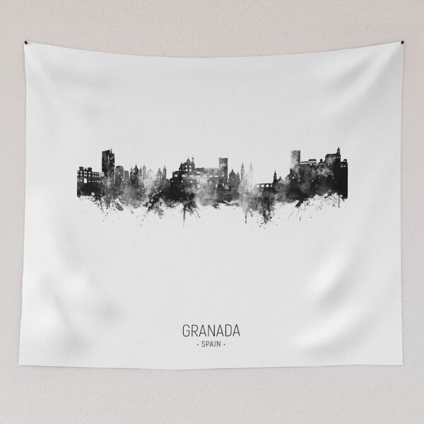 Item preview, Granada Spain Skyline designed and sold by ArtPrints.