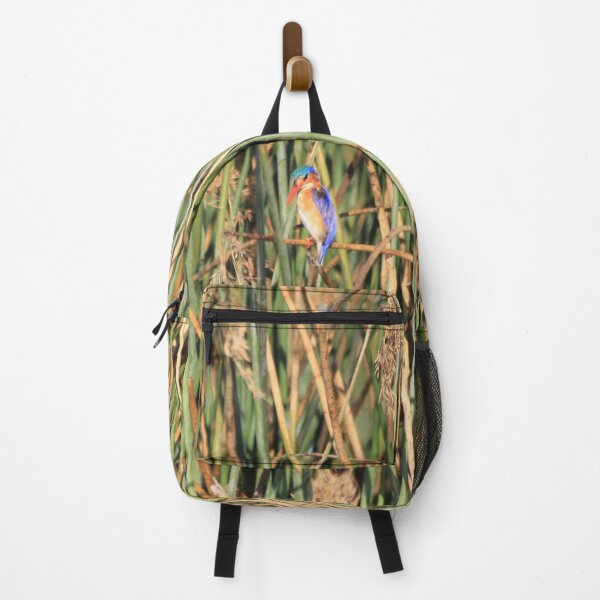 Item preview, Bismarck kingfisher in the reeds designed and sold by EstelleRossetti.