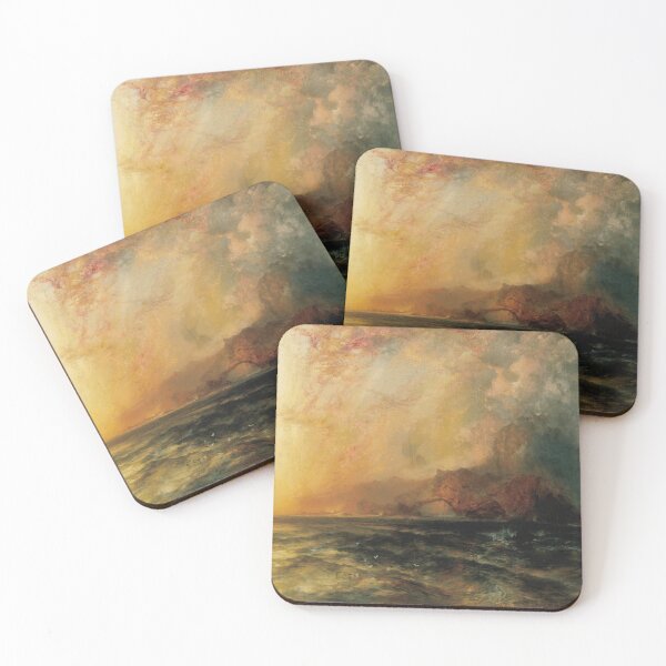 Item preview, Thomas Moran - Fiercely The Red Sun  designed and sold by vakashop.