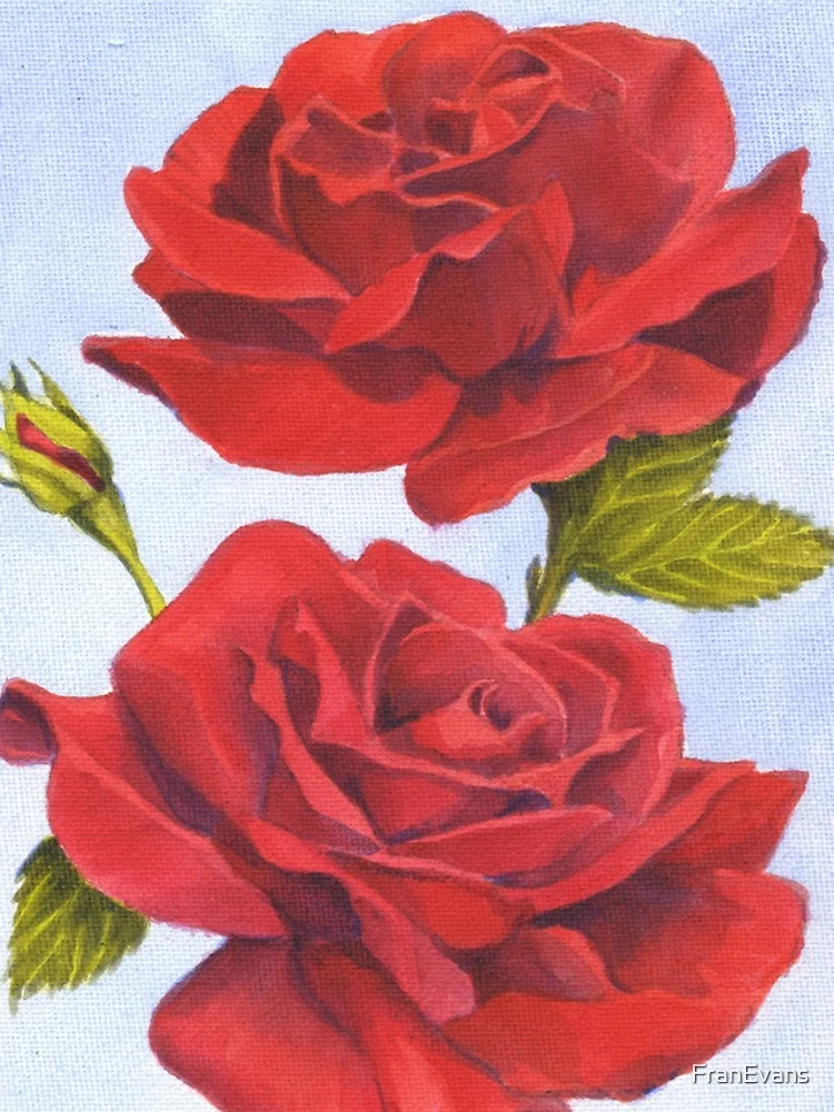 Thumbnail 4 of 4, iPhone Case, Two Roses designed and sold by FranEvans.