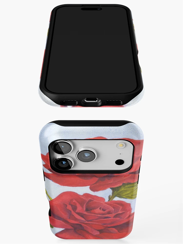 Thumbnail 3 of 4, iPhone Case, Two Roses designed and sold by FranEvans.