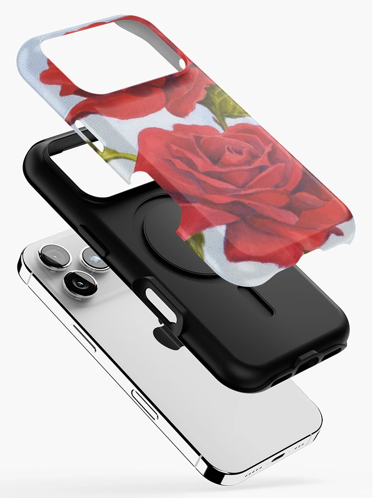 Thumbnail 2 of 4, iPhone Case, Two Roses designed and sold by FranEvans.