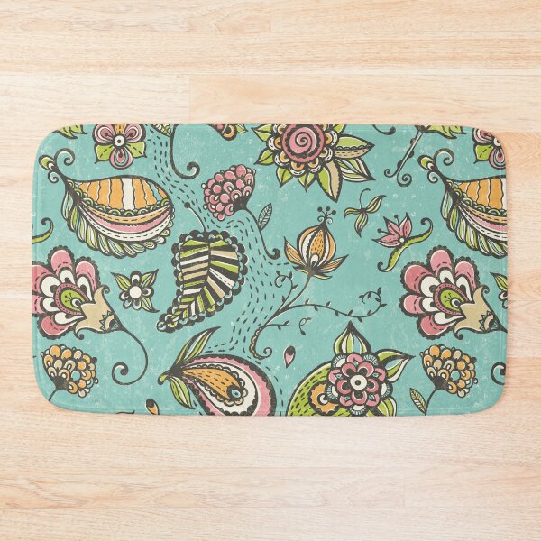 Item preview, Doodle Floral Seamless designed and sold by PurpleTank.
