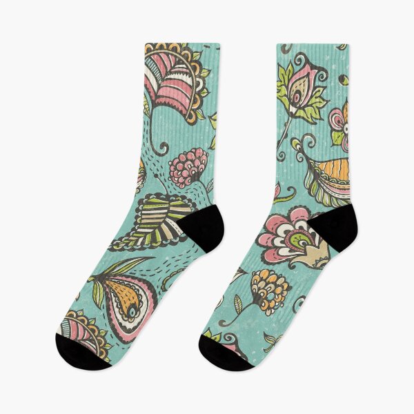 Item preview, Doodle Floral Seamless designed and sold by PurpleTank.