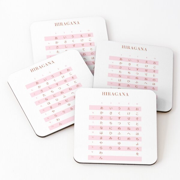 Item preview, Japan Hiragana Chart  designed and sold by MyJapaneseDaily.
