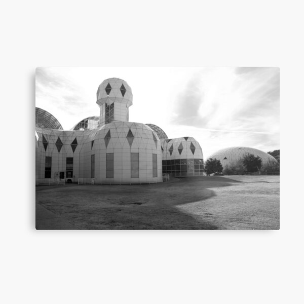 BIOSPHERE 2. Metal Print