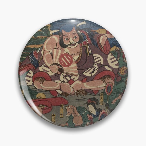 Item preview, Utagawa Kunisada - The Actor Asahina Traveling Through Strange Countries designed and sold by vakashop.