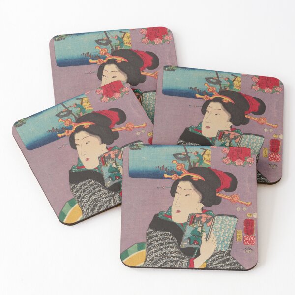 Item preview, Utagawa Kunisada - Landscapes And Beauties  designed and sold by vakashop.