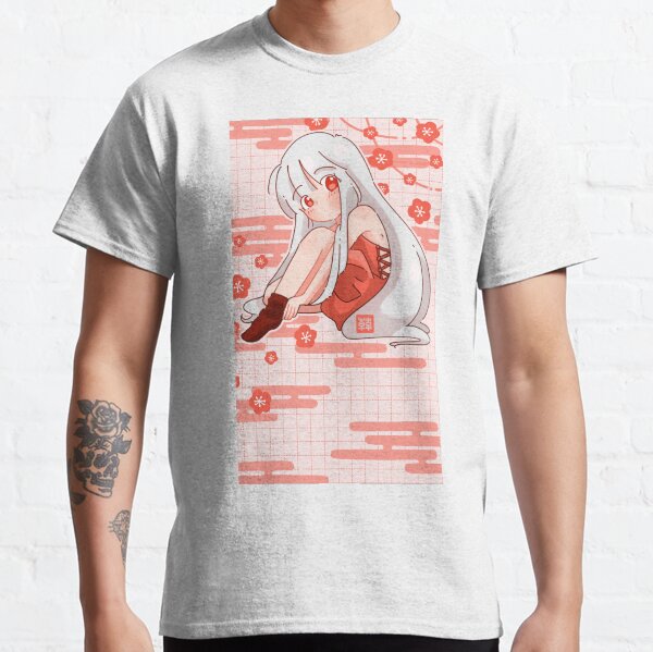Pink Sakura Girl Classic T-Shirt