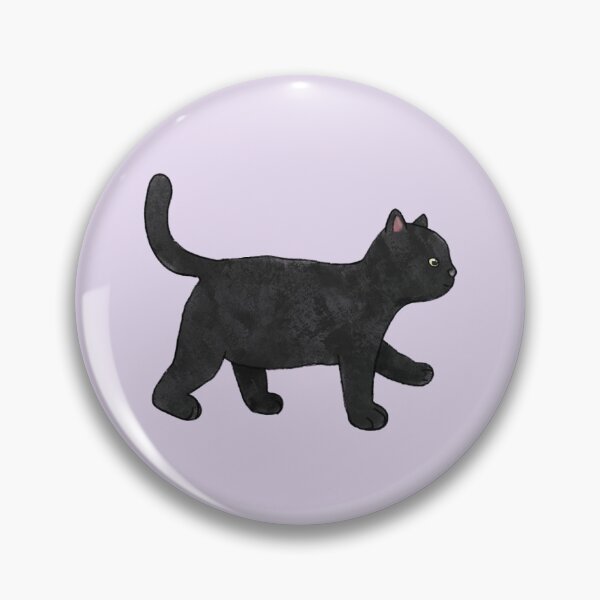 Item preview, Cute Black Cat Walking designed and sold by beanming.
