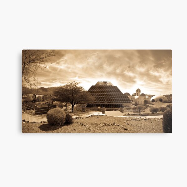 BIOSPHERE 2. Metal Print