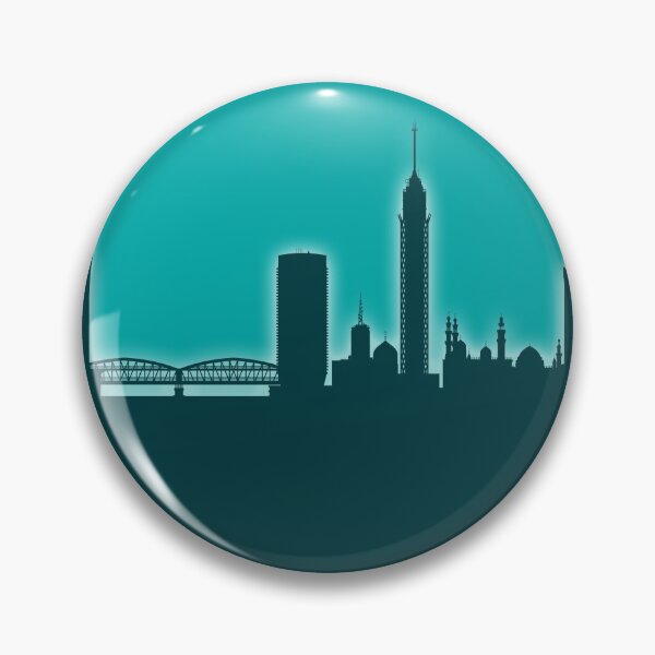 Item preview, Cairo Egypt Skyline designed and sold by ArtPrints.