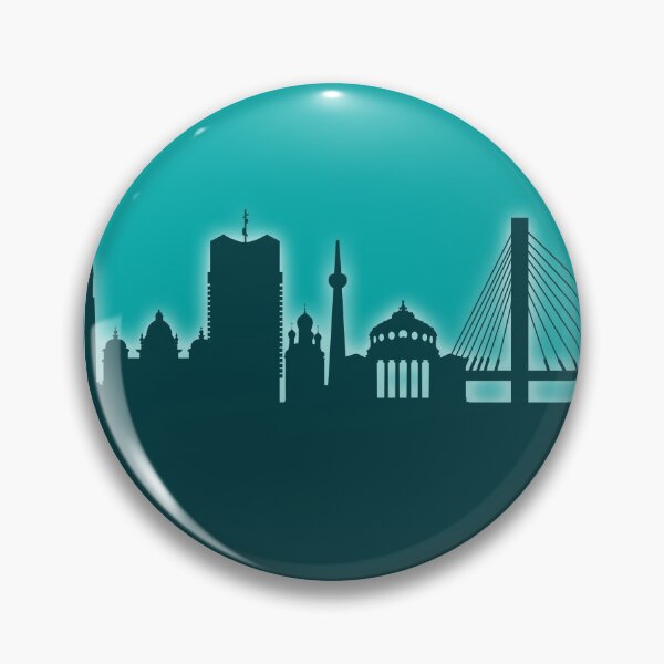 Item preview, Bucharest Romania Skyline designed and sold by ArtPrints.
