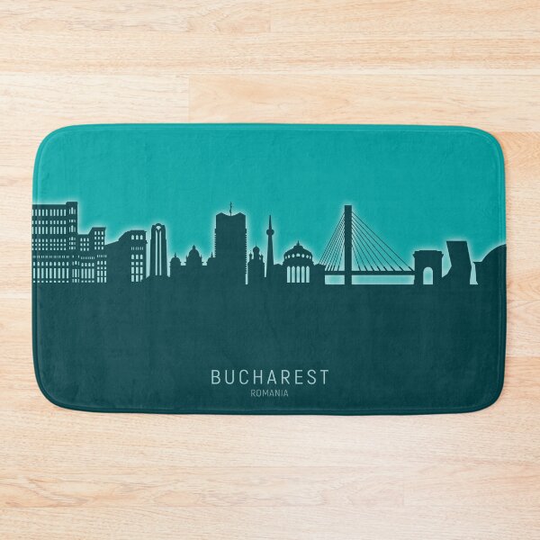 Item preview, Bucharest Romania Skyline designed and sold by ArtPrints.