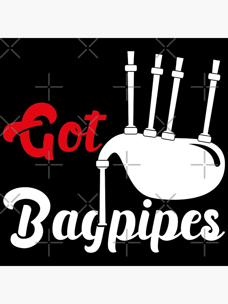 " Bagpipe Friends" Poster by saechla Redbubble