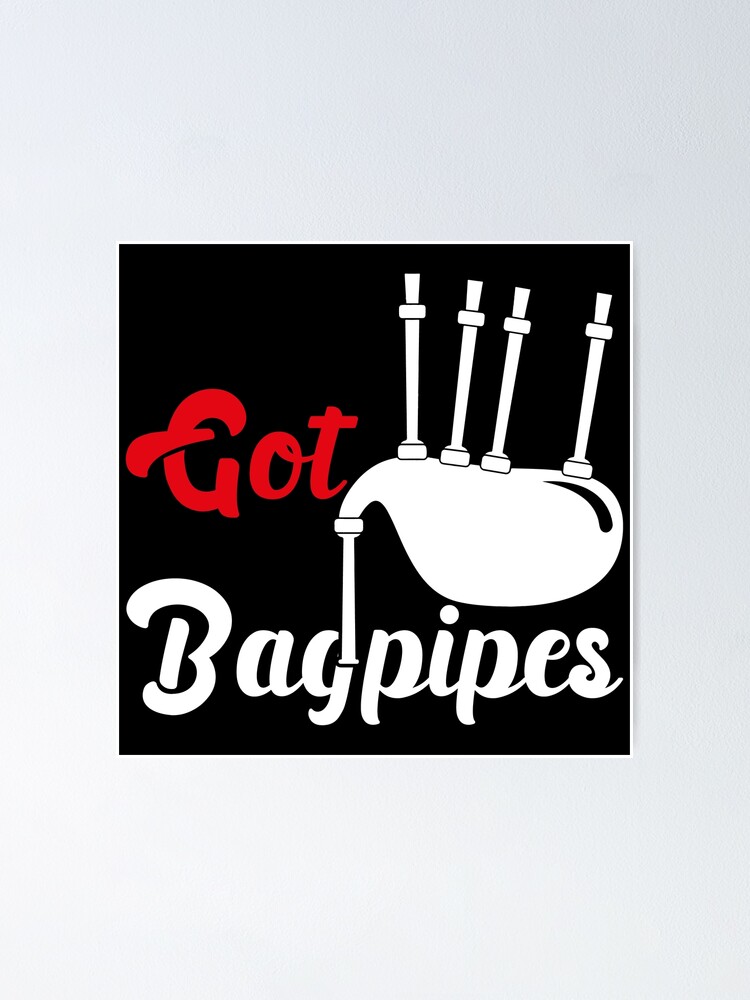 " Bagpipe Friends" Poster by saechla Redbubble