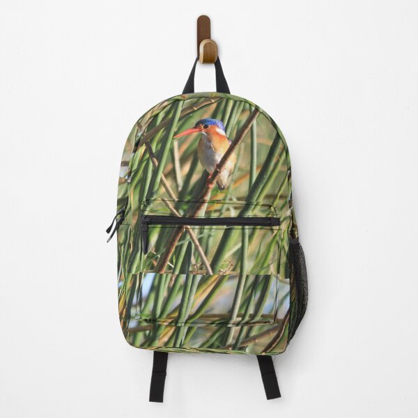 Item preview, Bismarck kingfisher in the reeds designed and sold by EstelleRossetti.
