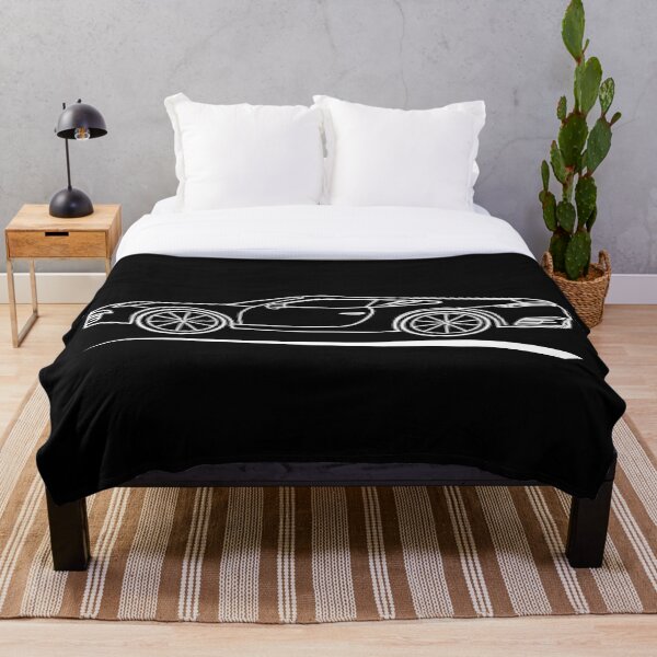 Porsche 911 - Carrera Throw Blanket