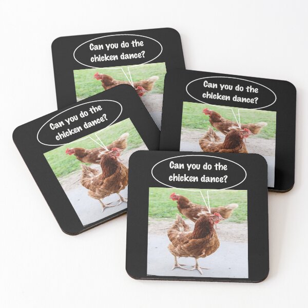 Item preview, Chicken Dance Funny Animal Art designed and sold by Helen Marvellous.