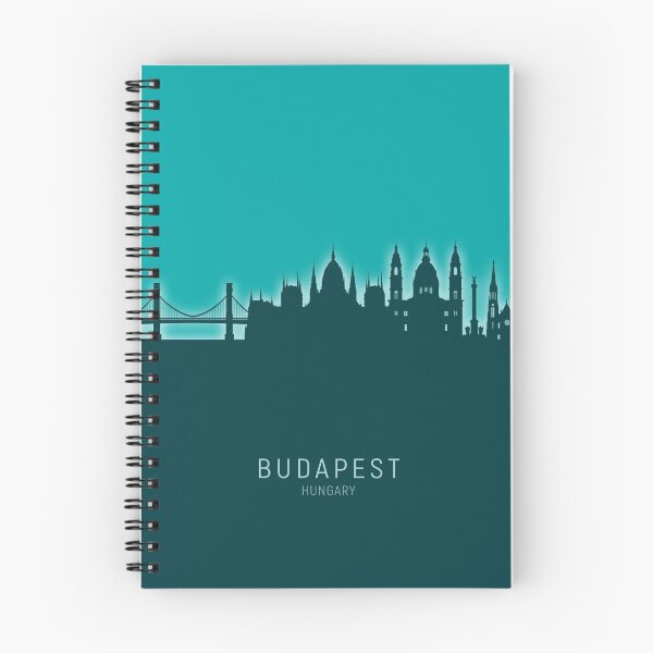 Artikelvorschau, Budapest Hungary Skyline entworfen und verkauft von ArtPrints.