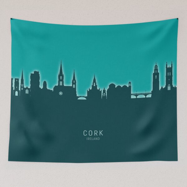 Item preview, Cork Ireland Skyline designed and sold by ArtPrints.