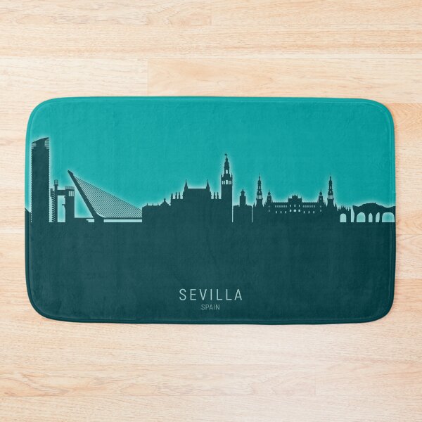 Item preview, Sevilla Spain Skyline designed and sold by ArtPrints.
