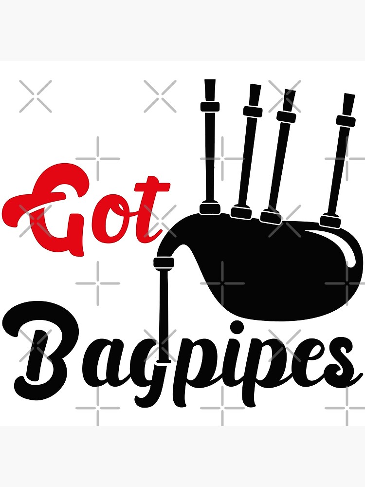 " Bagpipe Friends" Poster for Sale by saechla Redbubble