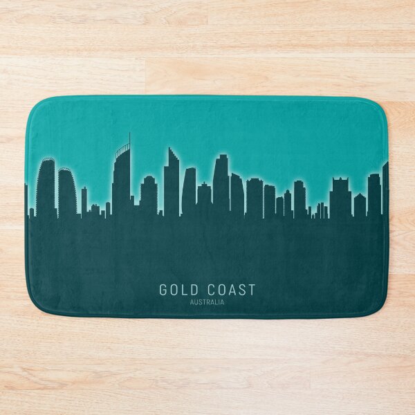 Item preview, Gold Coast Australia Skyline designed and sold by ArtPrints.