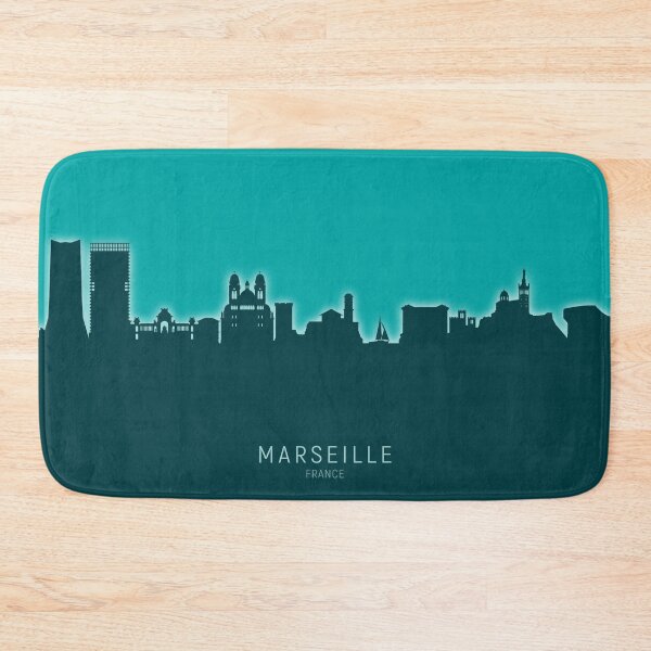 Item preview, Marseille France Skyline designed and sold by ArtPrints.