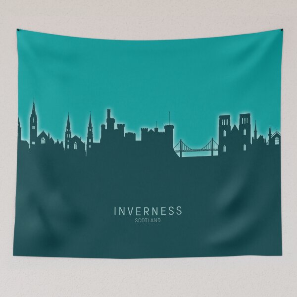 Item preview, Inverness Scotland Skyline designed and sold by ArtPrints.