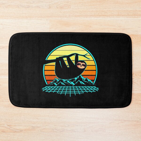 Item preview, Sloth Vintage Retro 80s Gift designed and sold by DelightfulDude.
