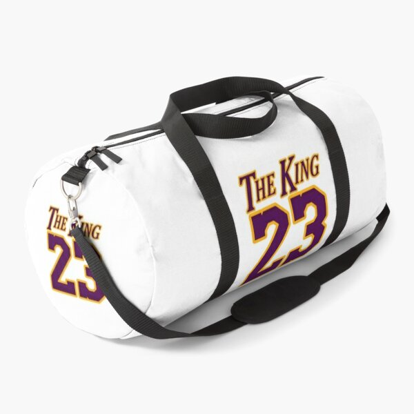 Lebron James Jersey. NBA Los Angeles Lakers Weekender Tote Bag by