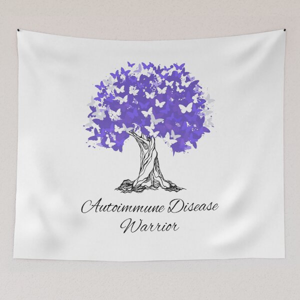 Item preview, Autoimmune Disease Warrior Tree  designed and sold by NadzeyaD.