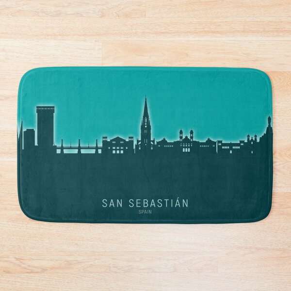 Item preview, San Sebastian Spain Skyline designed and sold by ArtPrints.