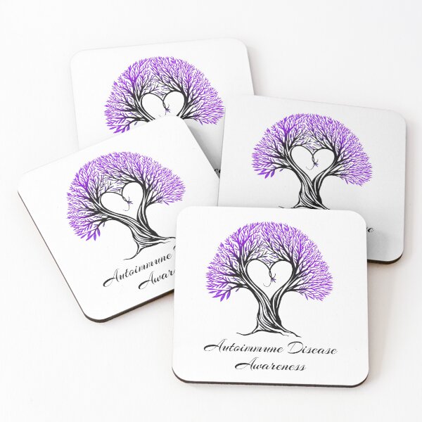 Item preview, Autoimmune Disease Awareness Heart With Tree designed and sold by NadzeyaD.