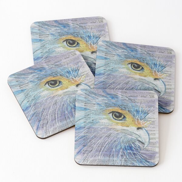 Item preview, Sketchy Eagle on dictionary paper designed and sold by Deb Webb.