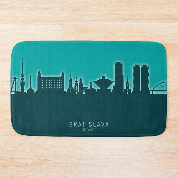 Item preview, Bratislava Slovakia Skyline designed and sold by ArtPrints.