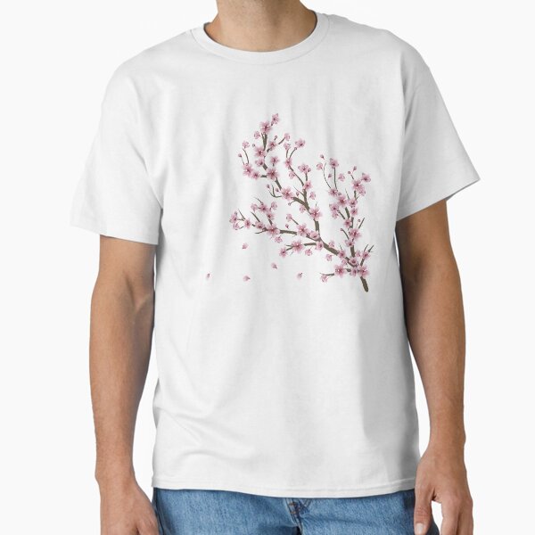 Aperçu de l'œuvre Conception de branche de Sakura en fleurs créée et vendue par AnnArtshock.
