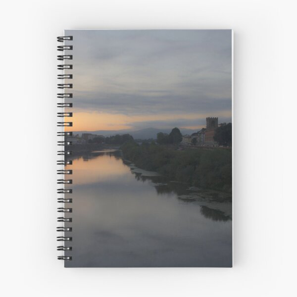 Item preview, Landscape River Arno Dusk Florence Tuscany Italy designed and sold by Stravaigin.