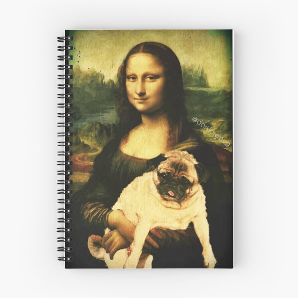 Item preview, MONA LISA PUG designed and sold by darklordpug.