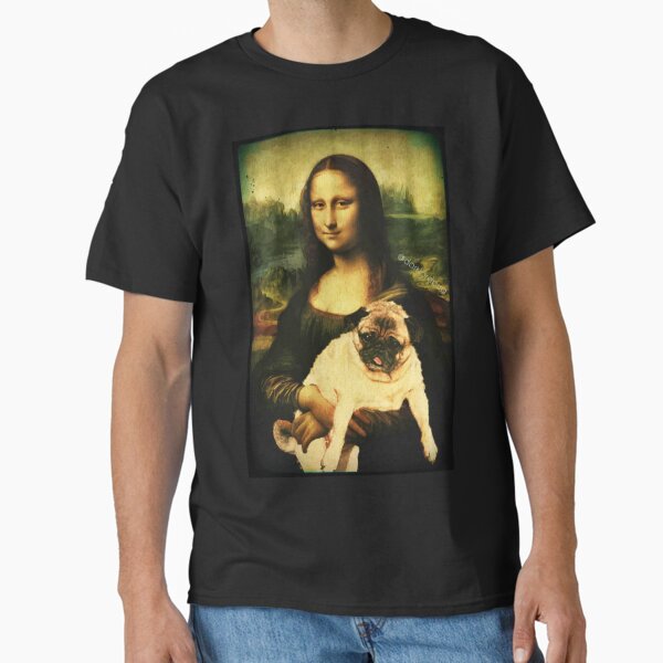 Item preview, MONA LISA PUG designed and sold by darklordpug.