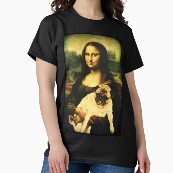 Item preview, MONA LISA PUG designed and sold by darklordpug.
