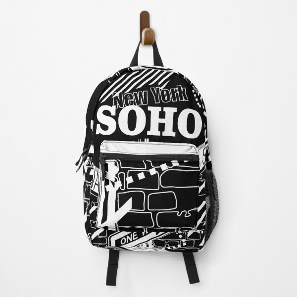 Item preview, SoHo New York - White on Black designed and sold by XOOXOO.