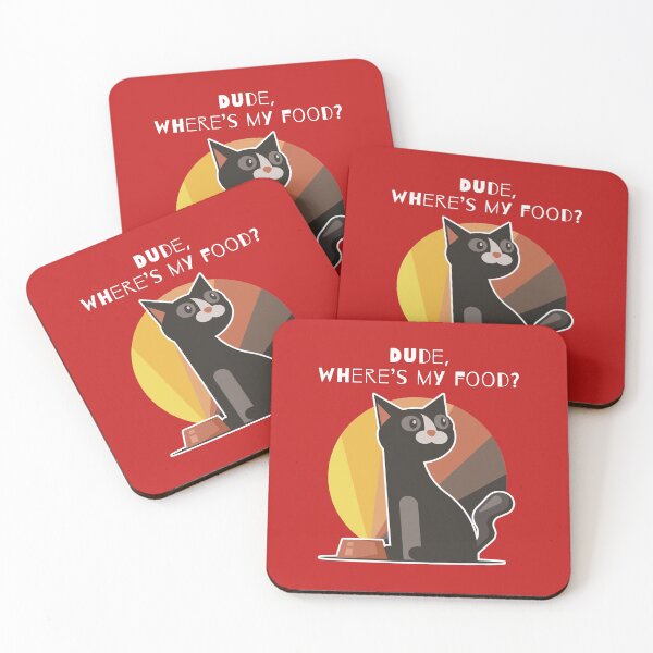 Item preview, Dude, where's my food? designed and sold by Neonyx2020.