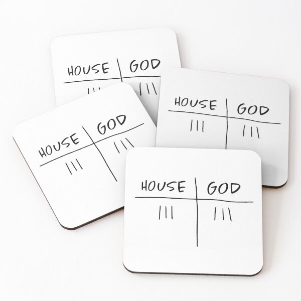 Item preview, house vs god scoreboard designed and sold by cameronbaba.